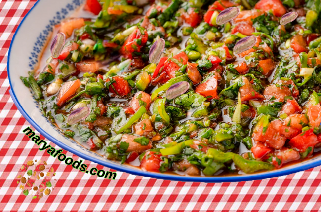 Siirt Fıstıklı Salata Tarifi